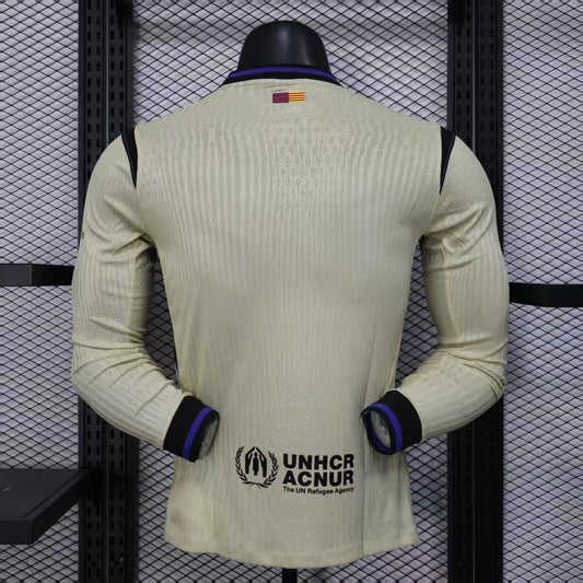Maillot FC Barcelone extérieur manches longues 2025-26