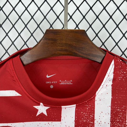 Maillot Atletico Madrid manches longues 2025-26 entrainement